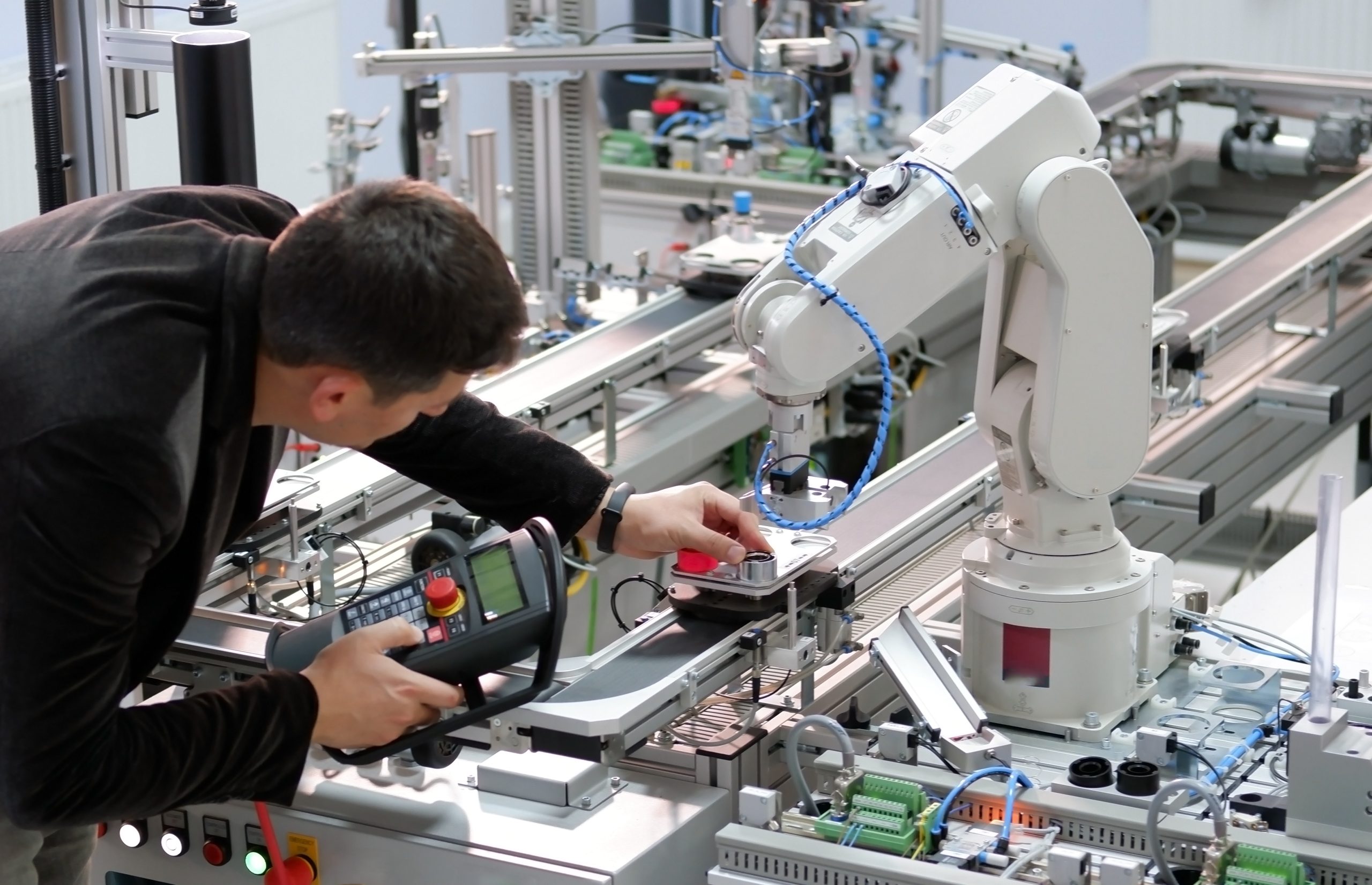 IoT sensor robotics arm